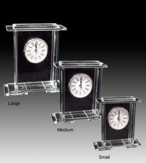 Alternative view of Glass Clock