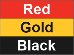 Red - Gold - Black