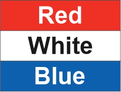Red - White - Blue