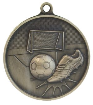 Football Antique Medal - 70mm