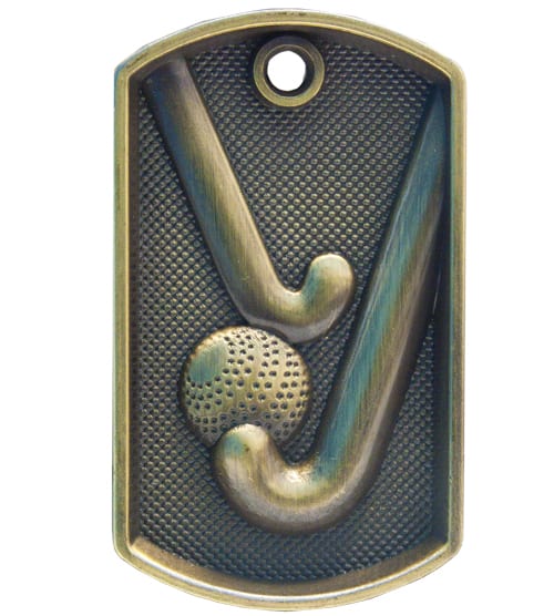 Hockey Medal - Dog Tag