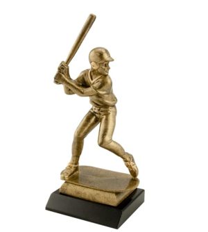 Baseball Male- Antique Gold