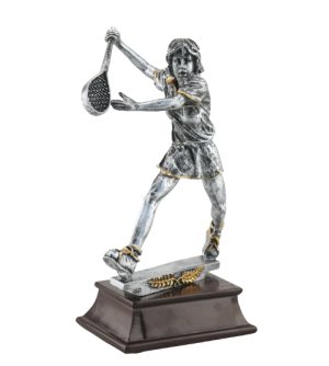 Alternative view of Tennis Figurine - Female