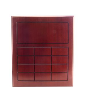 Perpetual Plaque for Achievement – 12 Plates