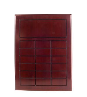 Perpetual Plaque for Achievement – 18 Plates