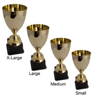 Alternative view of Cromwell Trophy Cup - Gold