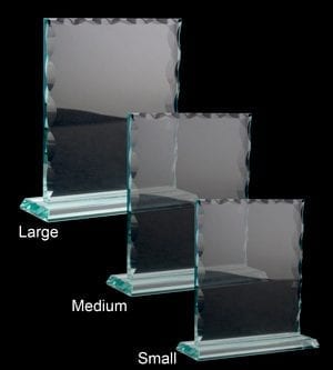 Alternative view of Aurora Glass Award