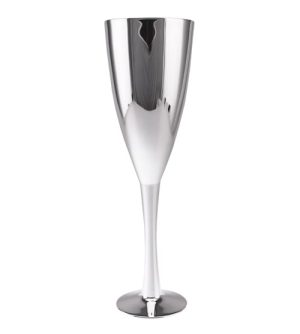 Alternative view of Silver Plated Champagne Flute - Pair