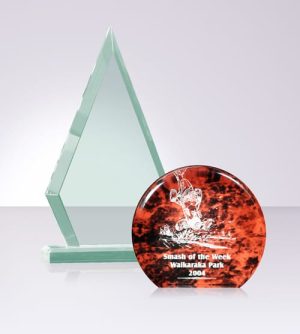 Coloured Acrylic Awards