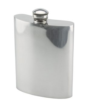 Pewter Hip Flask 6oz