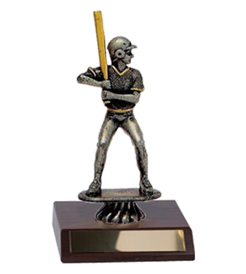 Softball/Baseball - Silver Female & Base