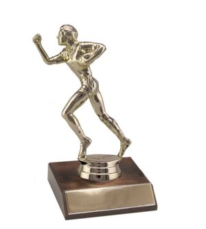 Male Touch Rugby Player & Base