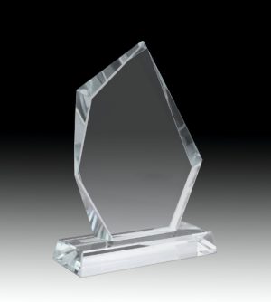Alternative view of Carlisle Glass Award - Clear