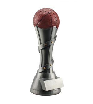 Alternative view of Basketball Pillar Trophy