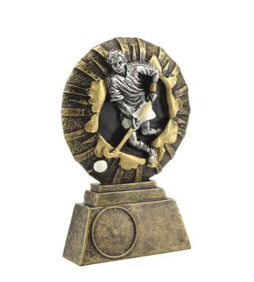 Hockey Male Burst Trophy - Image 2