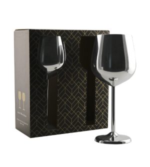 Alternative view of Vino Goblet Set - Stainless