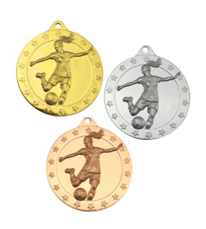 Football Nova Medals - Female