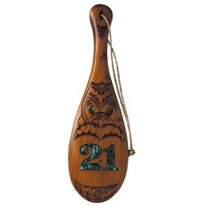 21st Mere With Paua Inlay